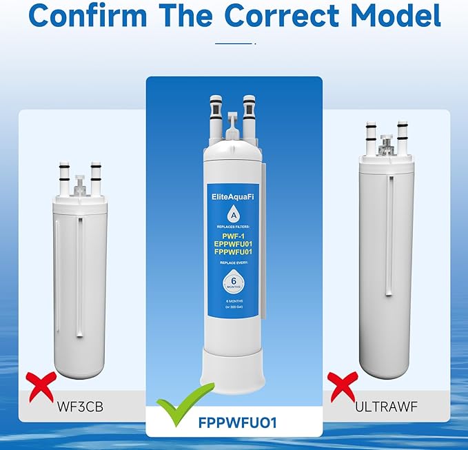 FPPWFU01 Compatible with Frigidaire FPPWFU01 PurePour PWF-1 (3 Pack)