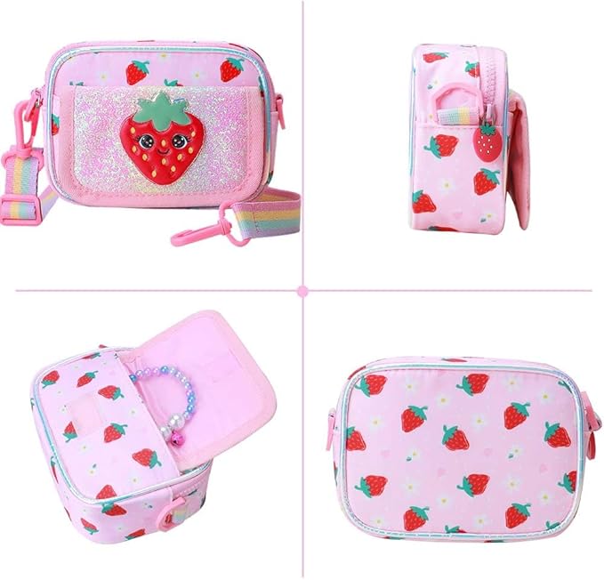 Girls Purse for Kids Age 3-12 - Purse for Little Girl Gifts, Crossbody Bag