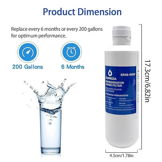 LT1000PC/PCS ADQ747935, Refrigerator Parts, Refrigerator parts & accessories Output speed 0.528 gal/min Adaptive model ADQ74793501 MDJ64844601 ADQ74793504 46-9980、9980、ADQ74793502（1 Pack）