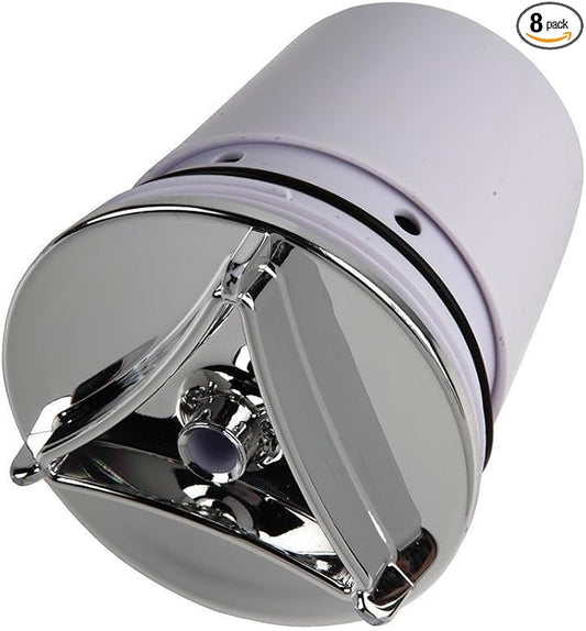 Culligan FM-25R Faucet-Mount Replacement Water Filter Cartridge, 200 Gallon, Chrome (Pack of 8)