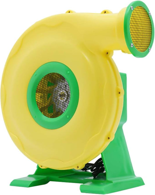 Bounce House Blower, 1100W 1.5HP Air Blower Commercial Electric Blower for Inflatable 3250rpm IP24 Low Noise Portable Fan Pumpfor Water Slide Jumper Bouncy Castle