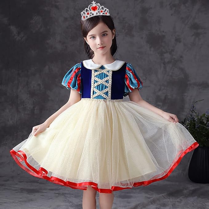10Pcs Princess Dress up Tutu Crown Accessories Tiara Ballet Tutu Skirt for Girls Costume Party Favors