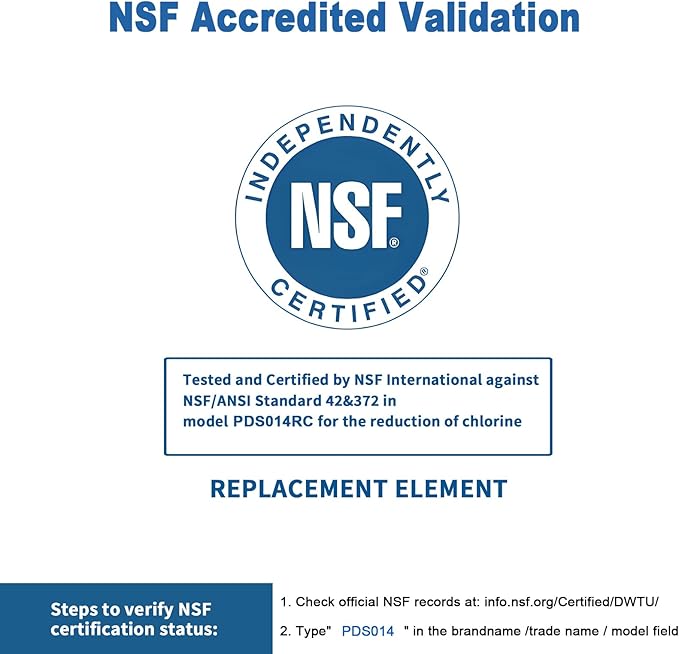 ADQ73613401 Replacement 3-Pack, NSF 42 & 372 Certified, Refrigerator Water Filter Compatible with LG LT800P, LT800PC, ADQ736134, ADQ73613402, LSXS26326S, LSXS26366S