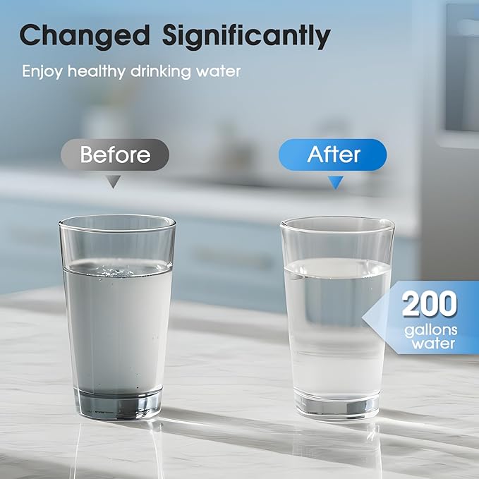 EDR4RXD1 UKF8001 Water Filter Replacement for Everydrop Filter 4,Whirlpool EDR4RXD1,4396395,Maytag UKF8001