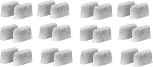 For Charcoal Water Filter for Cuisinart Coffee Machine DCC-RWF by Nispira 24 Pk
