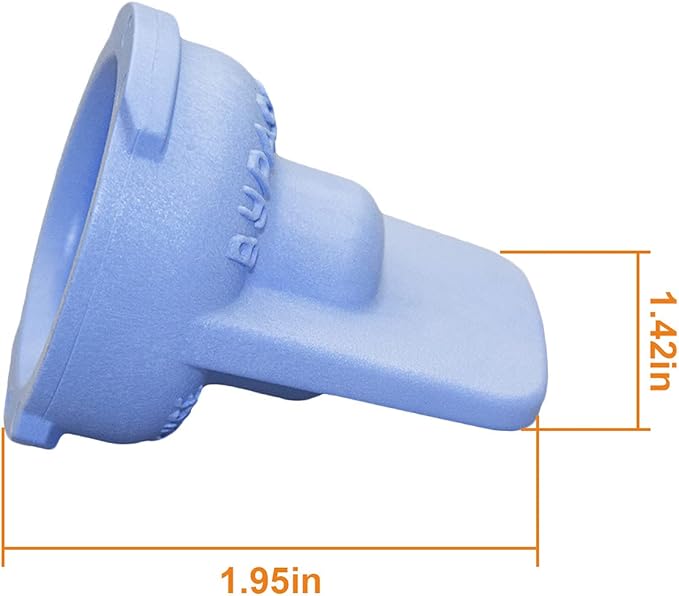 W11395888 WP12664501 Replacement Filter Bypass Cap for Whirlpool Maytag Refrigerator CAP-FILTER 12664501, 12664501SP, 8171042, WP12664501 Plugs EveryDrop Filter 4 slot -1(Pack)