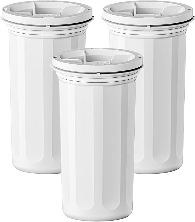 Compatible with New Culligan Pitcher Replacement Filter ZEROF01, Multi-Stage Filtration Water Filter, Reduces Lead, PFAS, Mercury, Chromium & Contaminants by Sensiblopt, 3 Pack