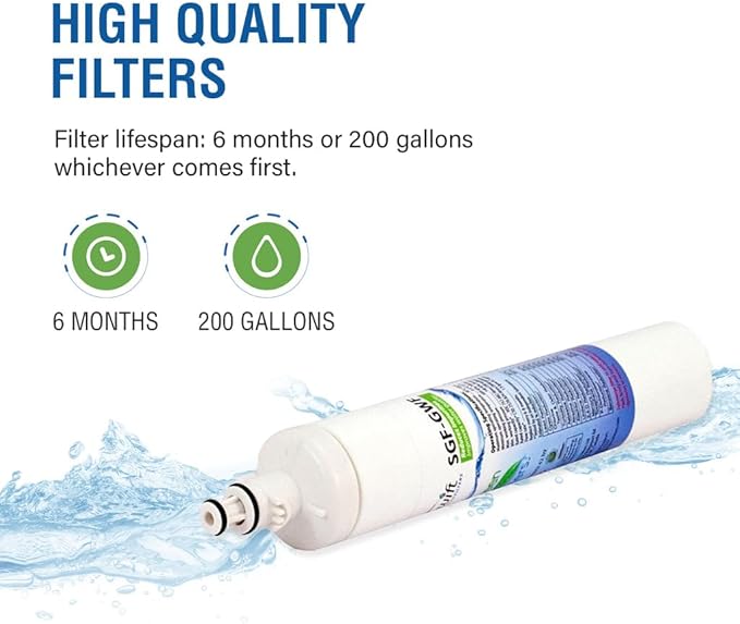 Swift Green Filters SGF-GWF (6 pack) RPWF, PFE29P, GFE29H SGF-GWF GE Replacement Water Filter