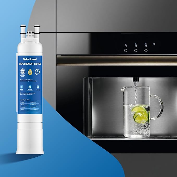 FPPWFU01 Water Filter Replacement Compatible with Frigidaire FPPWFU01, Electrolux FPPWFU01, PureAdvantage, PWF-1 FPPWFU01 PurePour Water Filter, Remove Impurities from Water (2-PCS)