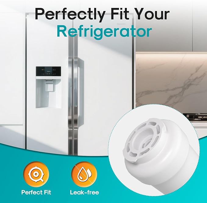 ICEPURE PRO RWF0600AH NSF/ANSI 401 NSF/ANSI 53 Certified Replacement For GE MWF Refrigerator Water Filter, MWFINT, MWFA, HDX FMG-1, GSE25GSHECSS, 46-9991, GSH25JSDDSS, GSHS6LGBBHSS, PC75009, 2PACK