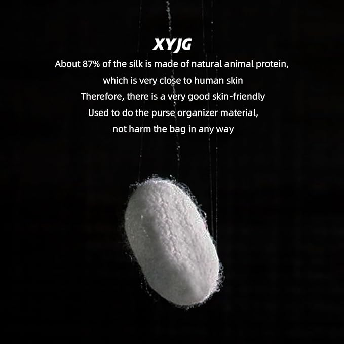 Purse Handbag Silky Organizer Insert Keep Bag Shape Fits Chanel Classic Flap CF Mini Square 17/20/Small/Medium/Jumbo/Maxi Bags, Luxury Handbag Tote Lightweight Sturdy(CF Small 23,Fuchsia)