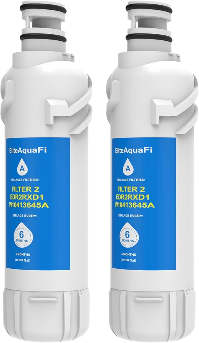 EDR2RXD1 W10413645A Compatible with Everydrop Filter 2 (2 Pack)