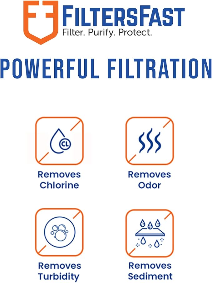 Filters Fast PH21340 Compatible Replacement for Samsung HAF-QIN/EXP, DA297-17376B Refrigerator Water Filter Cartridge Carbon Filter for Fridge Water Dispenser