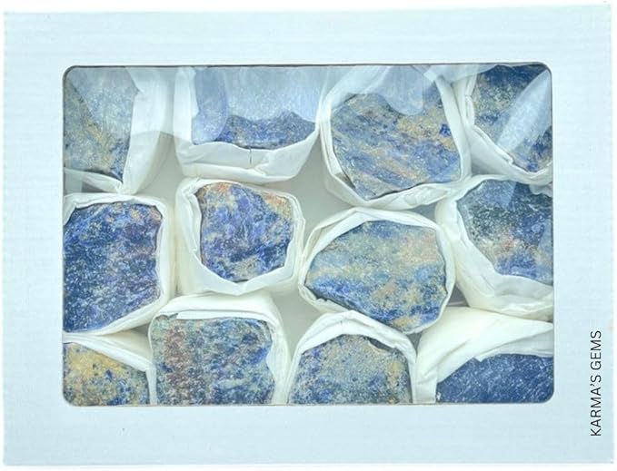 Mineral Crystal Flat Box (Sodalite)