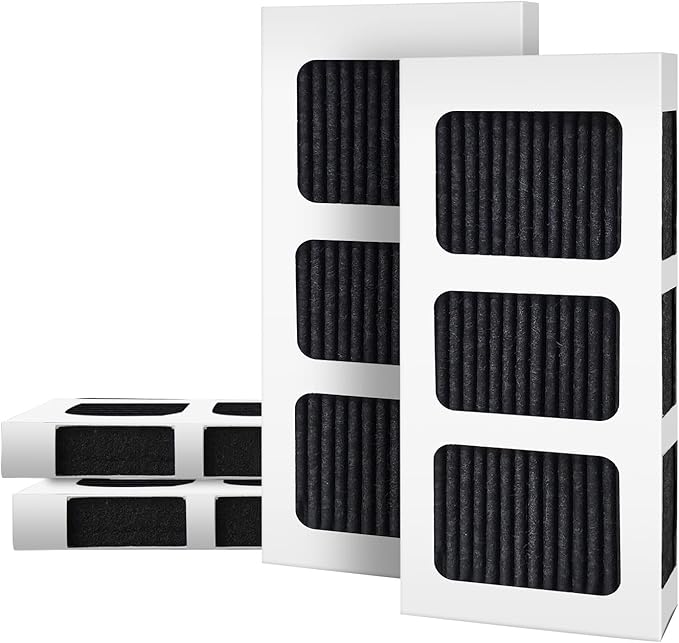 GLACIER FRESH Replacement for Frigidaire Refrigerator Air Filter, Compatible with PAULTRA2, Pureair Ultra 2, Pure Air Ultra 2, Pureair Ultra ii, Electrolux 242047805, 5303918847, EAP12364179 (4 Pack)