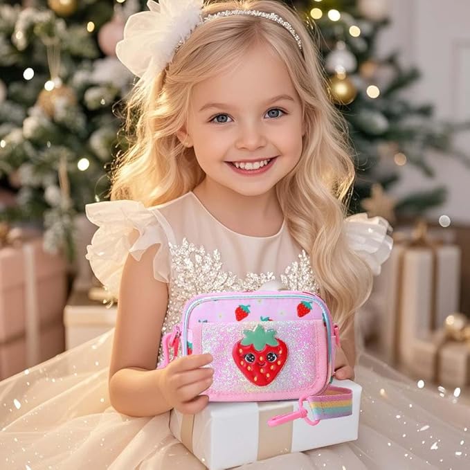 Girls Purse for Kids Age 3-12 - Purse for Little Girl Gifts, Crossbody Bag