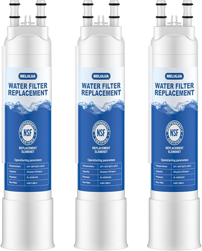 FPPWFU01 Water Filter Replacement Compatible with Frigidaire FPPWFU01 Water Filter, Electrolux EPPWFU01, PurePour PWF-1, EPPWF01 PureAdvantage PWF-1(3 Pack)