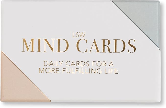 Mind Cards | 45 Cards for Daily Rituals, Gratitude & Journaling for Men and Women | Simple Steps to Positive Habits, Self Care for Busy Lives & Careers