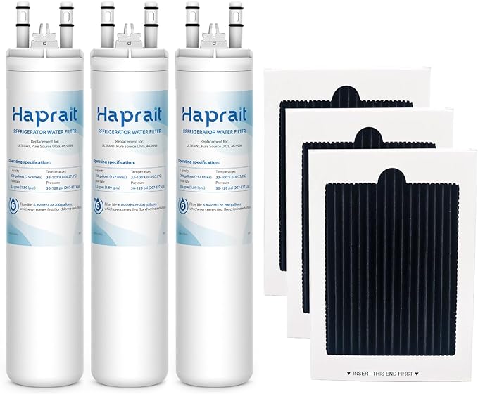 Haprait HP005 Replacement for ULTRAWF & PAULTRA Pure Air Ultra, Compatible with Pure Source Ultra, Kenmore 9999, 469999, 46-9999, 3 PCS
