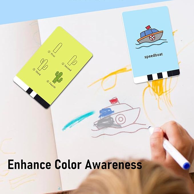 Drawing Robot for Kids, Interactive Educational Drawing Robot, Painting Learning Machine with 2 Pens 100 Sheets Cards, Christmas Birthday Present for Kids 5 6 7 8 9