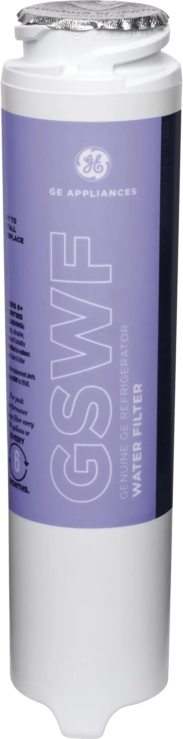 GSWF Smartwater Water Filter Cartridge Replacement for GE Genuine Original Equipment Manufacturer (OEM) Part