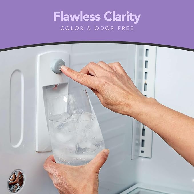 MOAJ Water Filter Replacement for GE RPWF, Water Sentinel WSG-4 | NSF42 Certified Refrigerator Filter 2-Pack | Removes Chlorine, Color, Odor, & More | 99.06% Chlorine Reduction | MJ3600RE