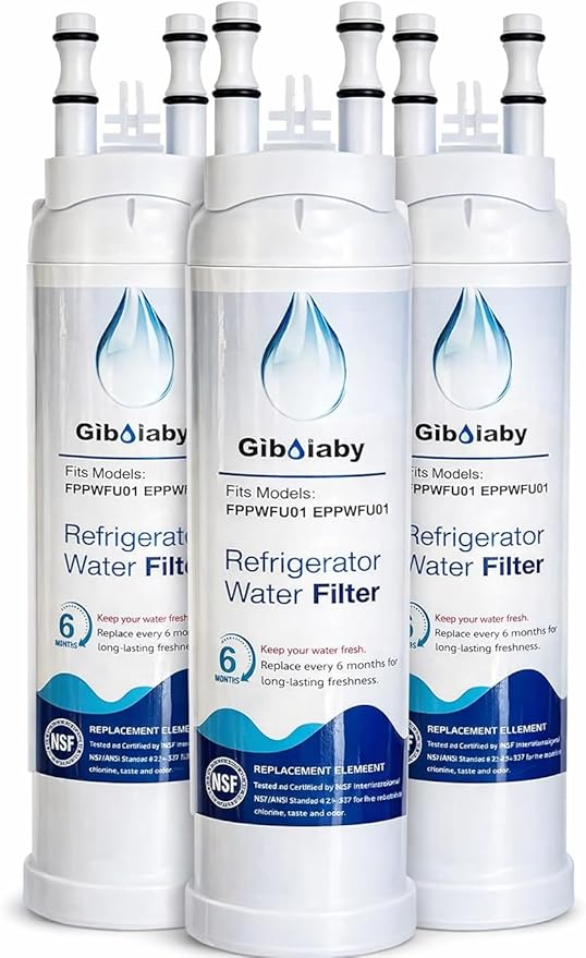 FPPWFU01 Water Replacement, Compatible with Frigidaire EPPWFU01, PureAdvantage PurePour PWF-1, FPPWFU01 Pack of 3