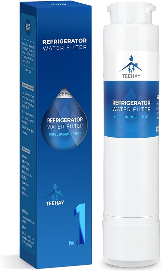 TEEHAY EPTWFU01 PureSource Ultra II Refrigerator Water Filter, Compatible with Electrolux EWF02, Frigidaire FFHB2750TD, FFHB275OTE, FFHB2750TP, FFHB2750TS, FFHD2250TD, FRFG1723AV, LFHB2751TF, 1 Pack
