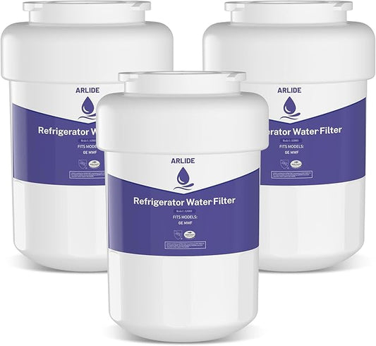 Water Filter Replacement for GE, MWF, MWFP, MWFA, GWF, HWF, Smart Water, WFC1201, Kenmore 9991, 469991, WFC1201（3 Packs)