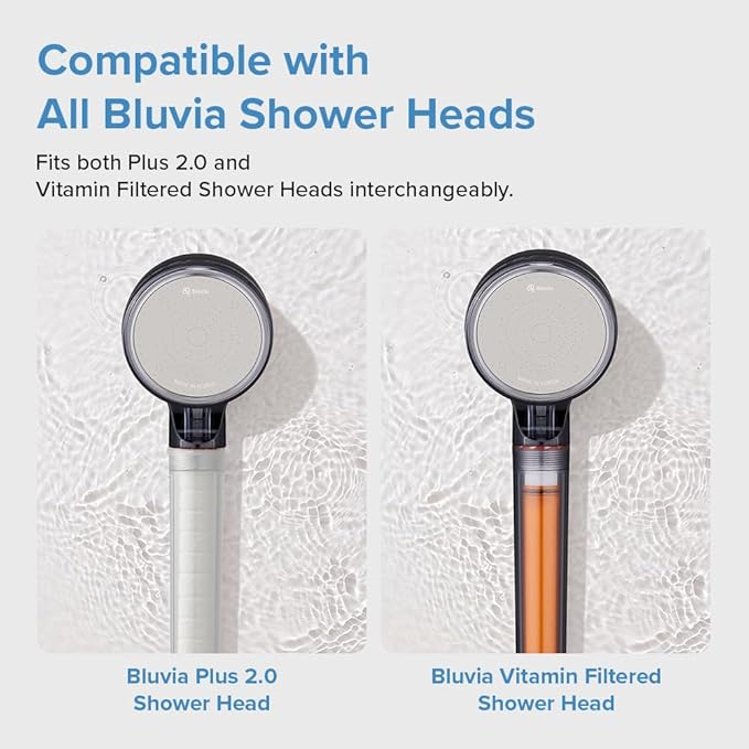 Bluvia Plus 2.0 Replacement Filter Cartridge (3-Pack)