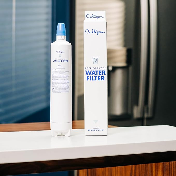 Culligan CUL600 Refrigerator Water Filter | Replacement for LG Water Filter (LT600P) | Replace Every 6 Months | Pack of 1
