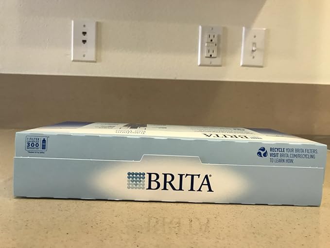 Brita Standard Water Filter, Standard Replacement Filters for Pitchers and Dispensers, BPA Free - 5 Count