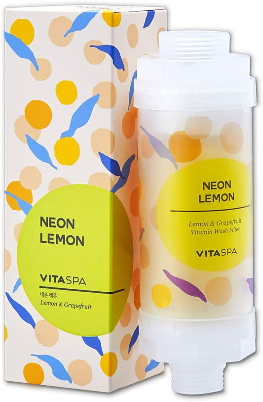 Vitamin C shower Water Filter (Yellow) - Exellent Skin & Hair Enhancement, Aroma Therapy, Remove Chlorine & Impurities/Gift idea For Her/Him, wife, girlfriend