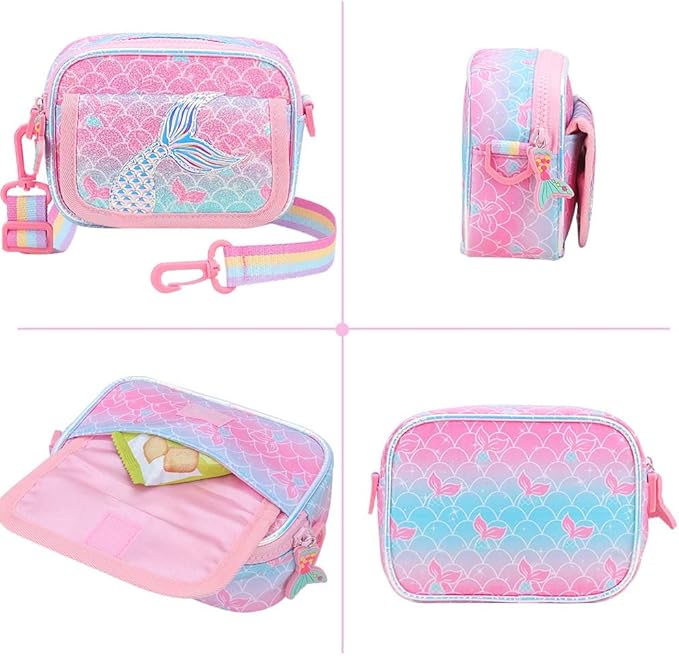 Girls Purse for Kids Age 3-12 - Purse for Little Girl Gifts, Crossbody Bag