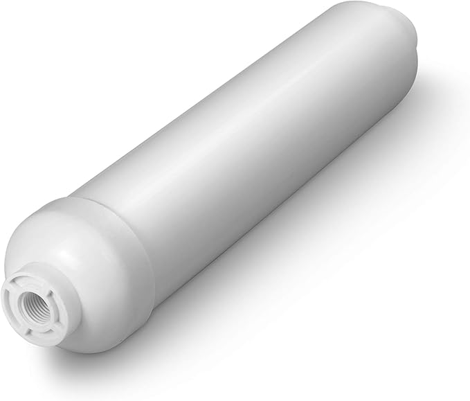 T33 Inline Coconut Grade Activated Carbon Pre/Post Membrane Filter for Taste and Odor Reduction WELL-MATCHED with AICRO, K2533JJ, FT15, IC-100A (Set of 2)