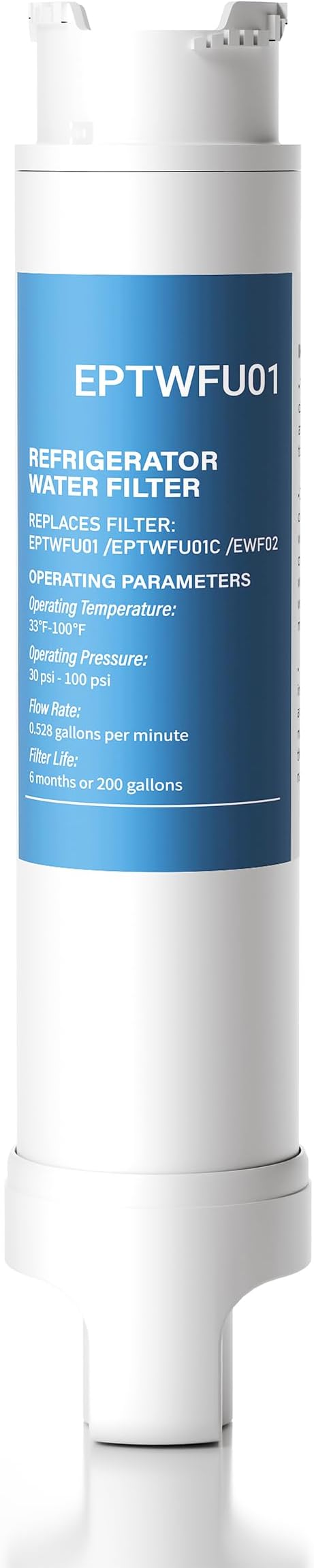 EPTWFU01 Water Replacement, Replacement for Frigidaire EPTWFU01, EWF02, Pure Source Ultra II, 1 Pack