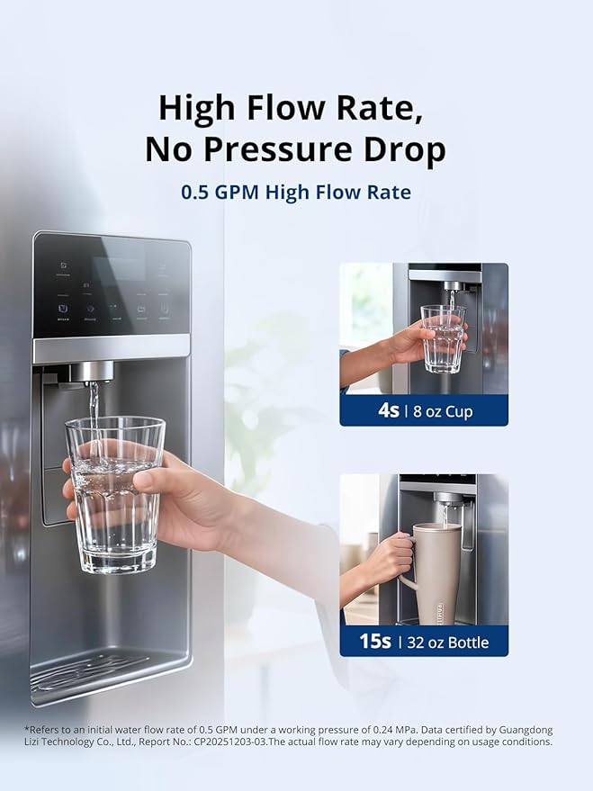 YRT EDRIRXD1 Replacement for Everydrop Filter 1, W10295370A, WHR1RXD1, Kenmore 46-9081, 46-9930, Ice & Water Filter Replacement, NSF/ANSI 372&53&42 Certified, Refrigerator Water Filter (Pack of 3)
