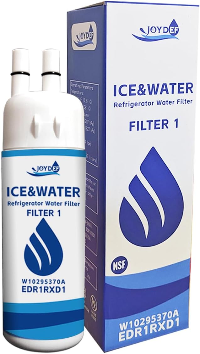 EDR1RXD1 water filter replacement, for Whirlpool W10295370A Everydrop Filter 1 Kenmore 46-9930,46-9081 Compatible with DR1RXD1B, KAD1RXD1,WHR1RXD1, P4RFKB2, P8RFWB2L, 9930,9930P (1)