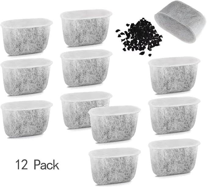 Water Filters for Keurig K-Elite brewer, K-Express, K-Cafe, K45, K90, B40... Premium Replacement Charcoal Water Filters for Keurig K-Elite Series Coffee Machine New and Old (12-Pack)
