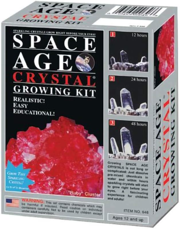 Space Age Crystal Growing Kit: Ruby (Space Age Crystals)