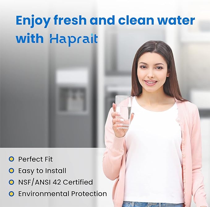 FPPWFU01 EPPWFU01 Water Filter Replacement, Compatible with EPPWFU01 PureAdvantage PWF-1, Frigidaire FPPWFU01 PurePour PWF-1 (2 Count)