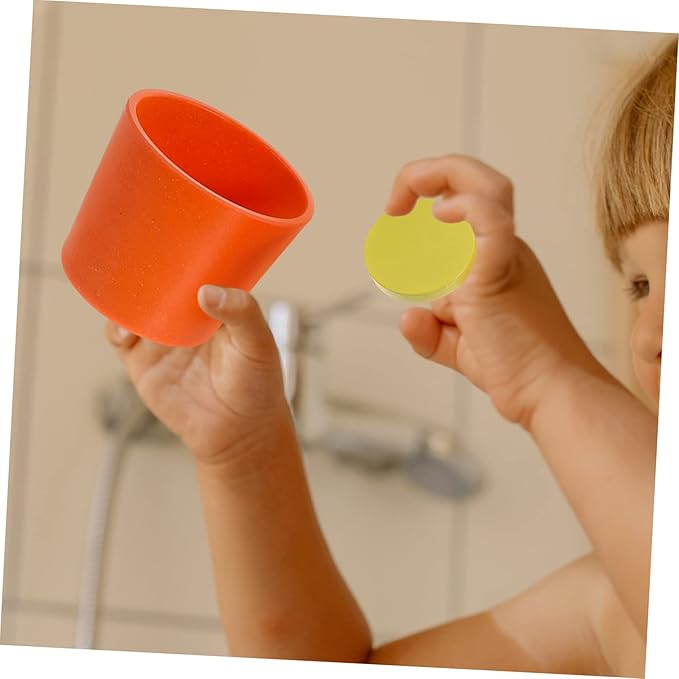 Milisten 1 Set Color Learning Sorting Cups for Educational for Color Recognition and Logical Thinking Stacking Cup Present for Birthdays and Holidays