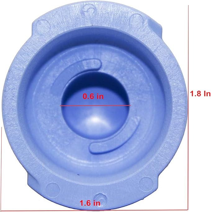 W11395888 WP12664501 Replacement Filter Bypass Cap for Whirlpool Maytag Refrigerator CAP-FILTER 12664501, 12664501SP, 8171042, WP12664501 Plugs EveryDrop Filter 4 slot -1(Pack)