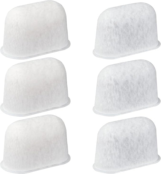 6pcs Resin & Activated Carbon Water Filters for Breville Coffee Machines, Espresso Machine Water Filter Replacement for Coffee Makers