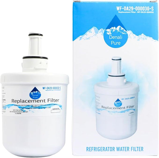 Replacement for Samsung RFG237ACRS Refrigerator Water Filter - Compatible with Samsung DA29-00003G, Samsung DA29-00003B, Samsung DA29-00003A Fridge Water Filter Cartridge