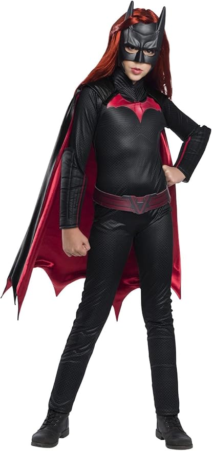 Rubie's Girl's Batwoman Costume Jumpsuit and Mask