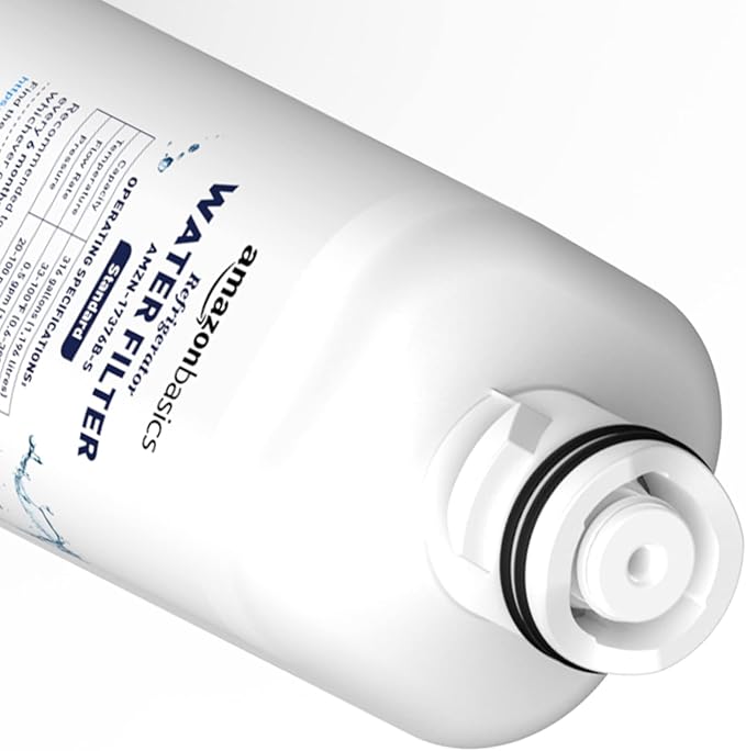 Amazon Basics Replacement Samsung DA97-17376B, HAF-QIN/EXP Refrigerator Water Filter, 3-Pack, Standard Filtration