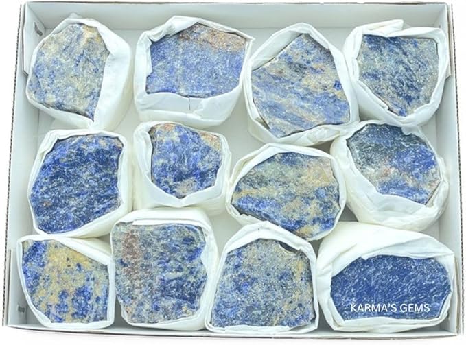 Mineral Crystal Flat Box (Sodalite)