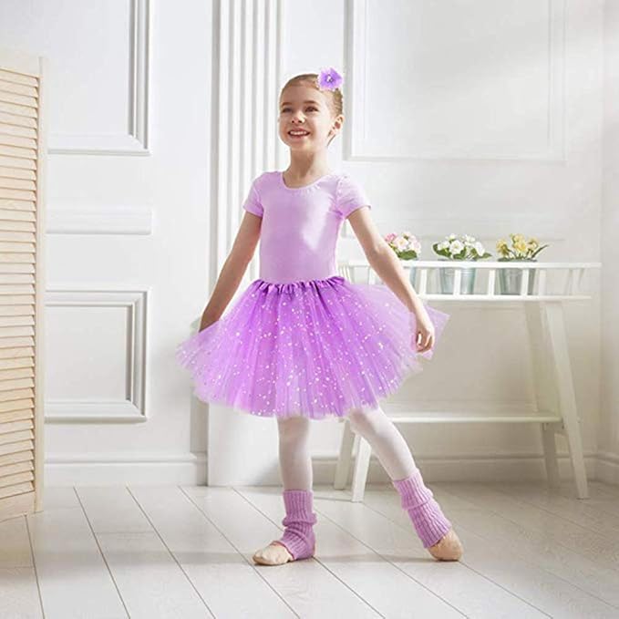 10Pcs Princess Dress up Tutu Crown Accessories Tiara Ballet Tutu Skirt for Girls Costume Party Favors