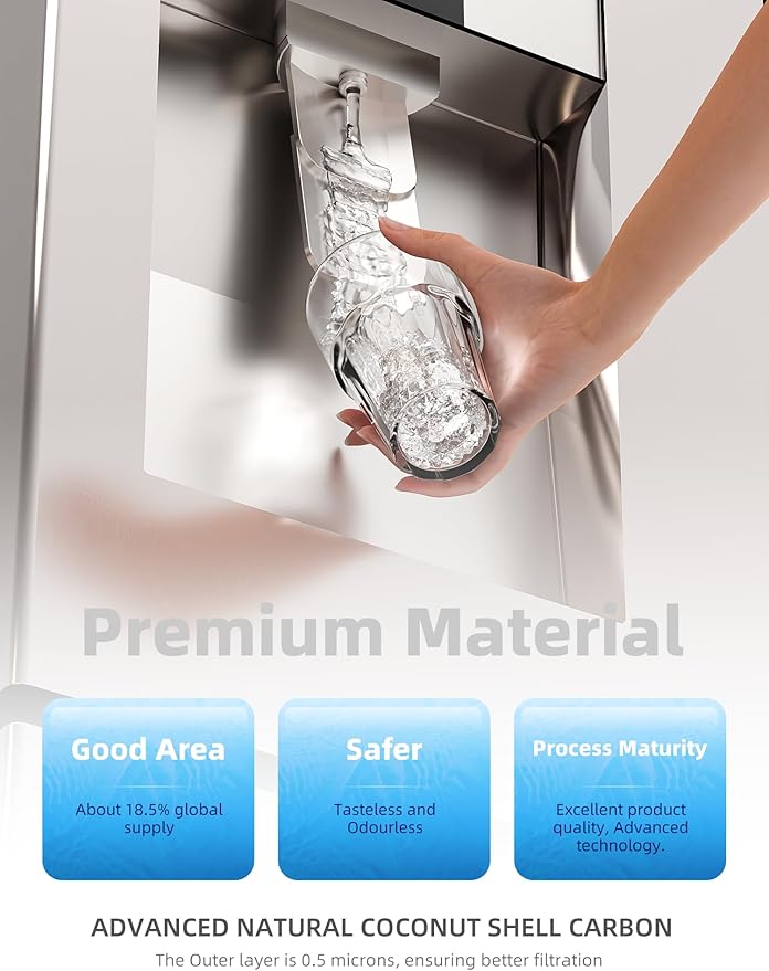 Water Filter Replacement Fit for Frigidaire EPTWFU01, Pure-Source Ultra 2, EWF02, 012505454226, 4562222, Compatible with Pure Source Ultra II Water Filters, 4 Packs By AVXBYR